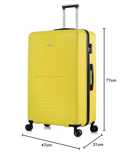 Large Suitcase Yellow