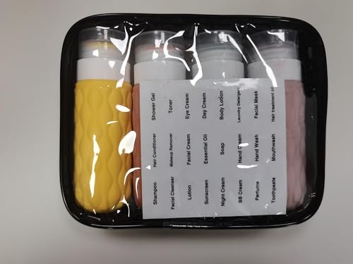 Pack Travel Bottles Silicone