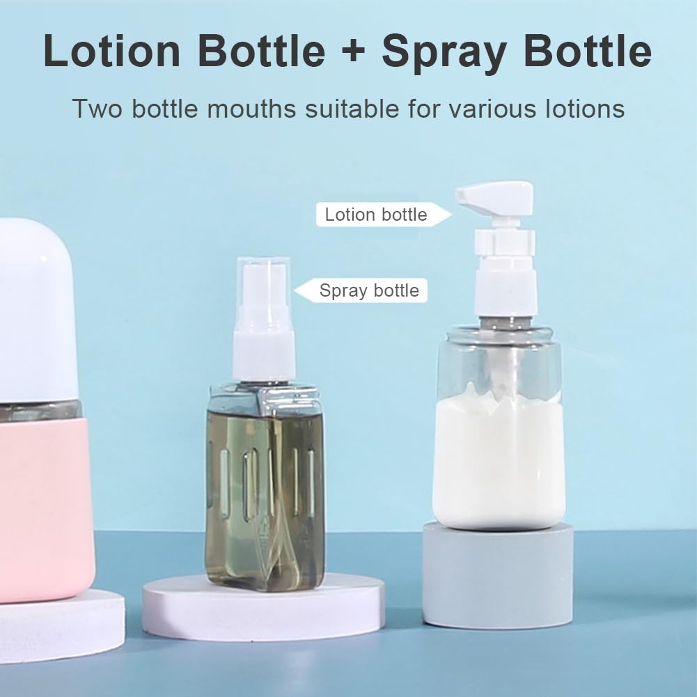 Transparent Travel Bottles