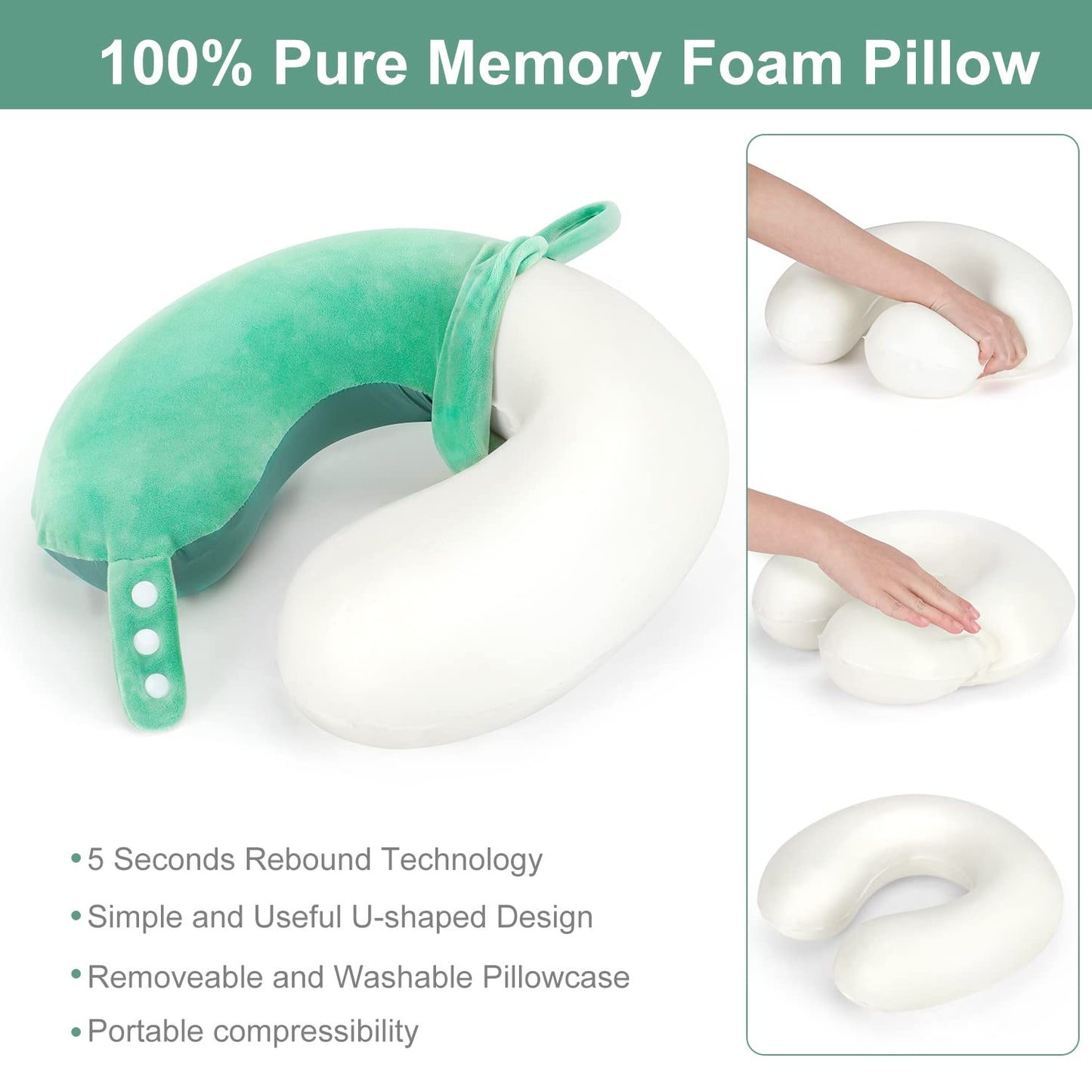 Memory Foam Airplane Pillow