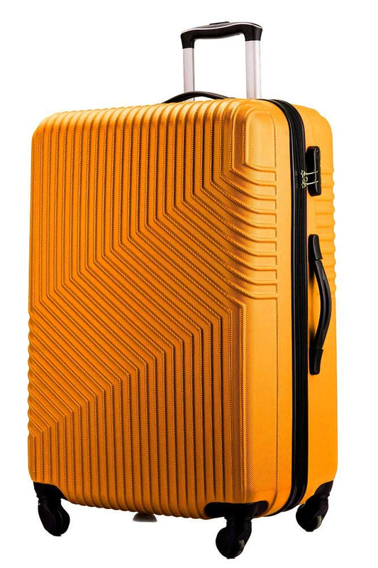 Medium Suitcase Lightweight Orange