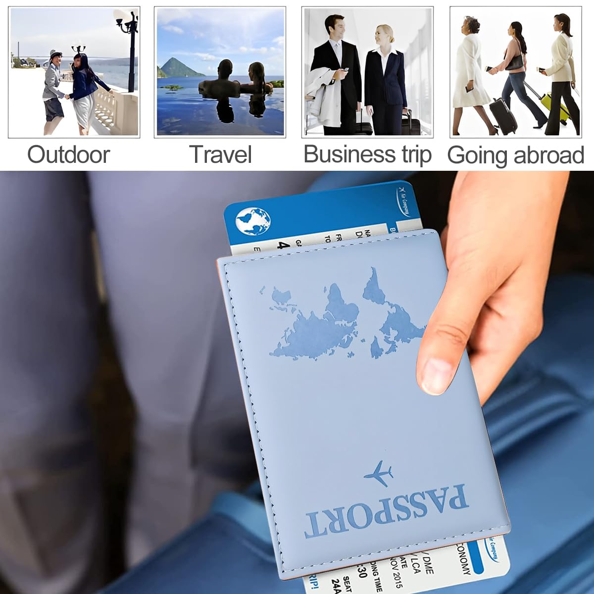 Portable Universal Passport Cover