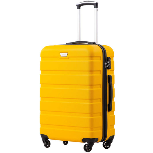 Travel Suitcases Lemon Yellow