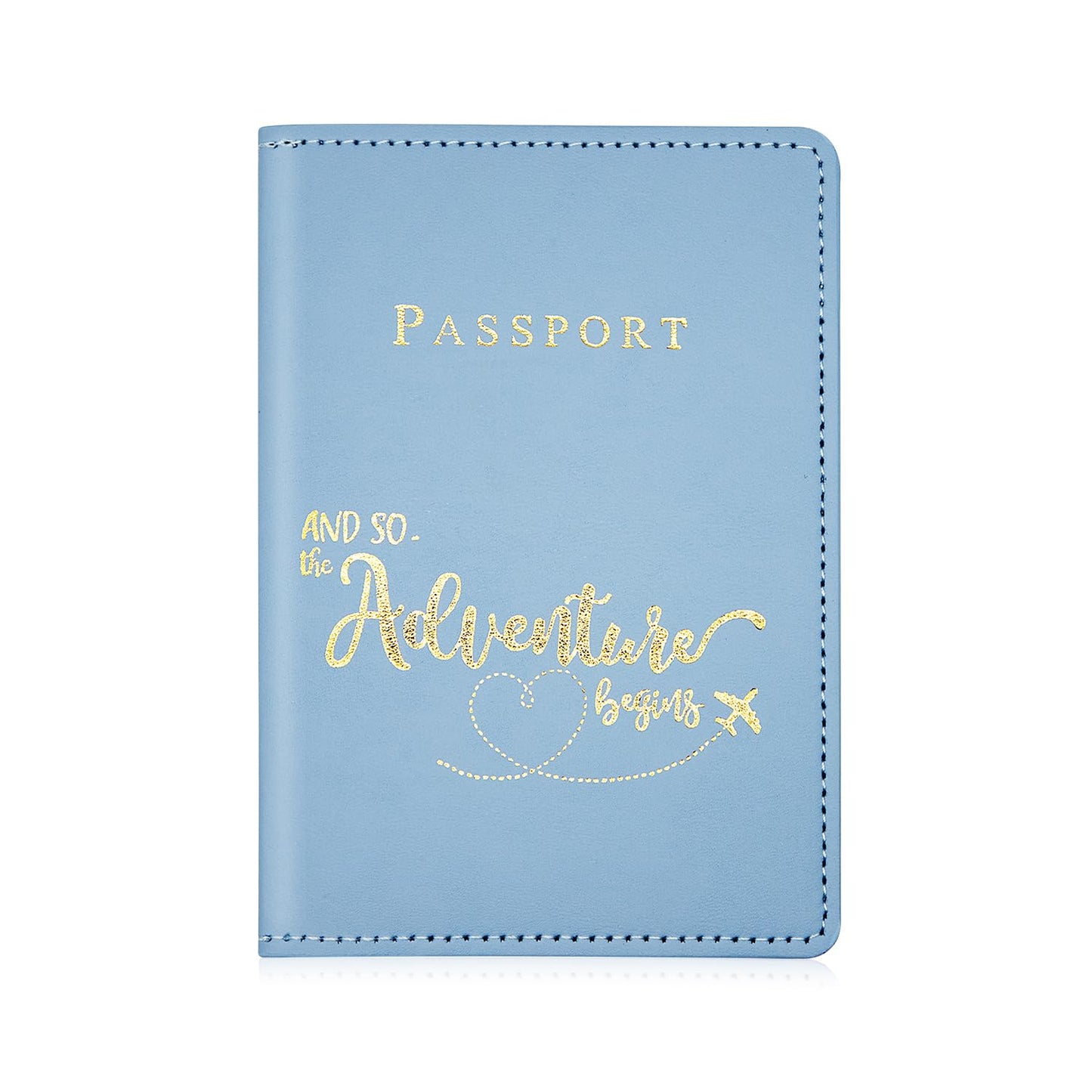 Passport Holder Cover Blue