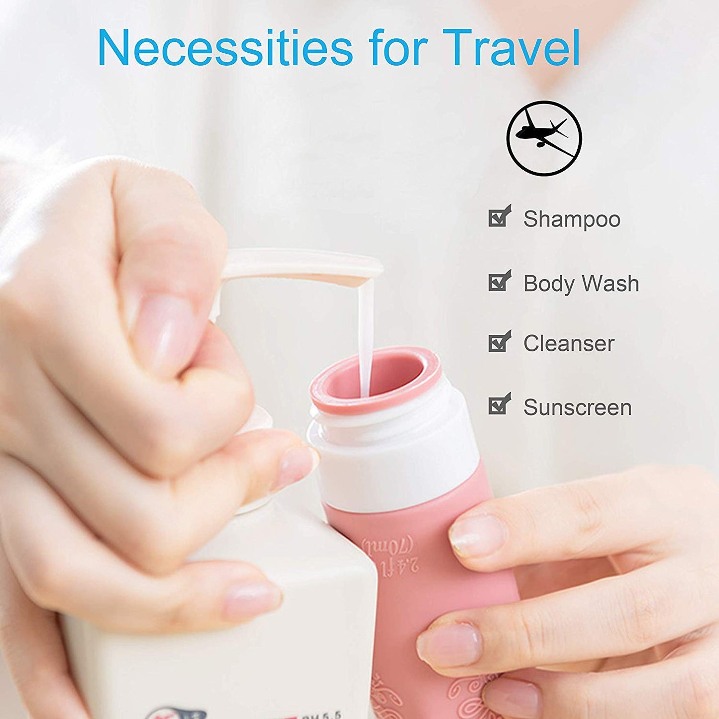 Piece Travel Bottle Set