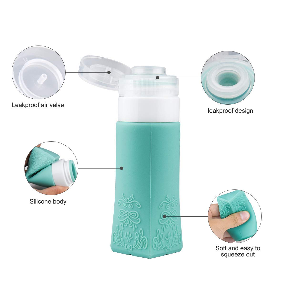 Piece Travel Bottle Set