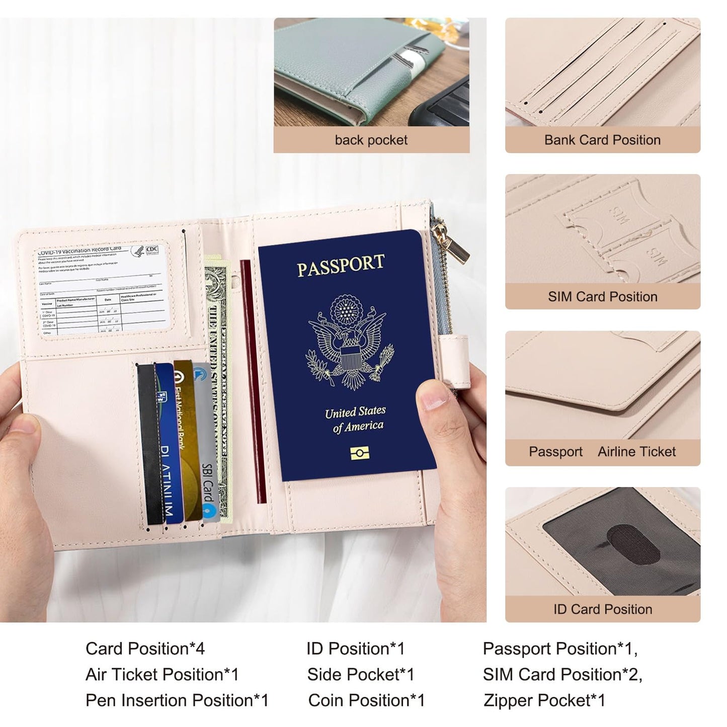 Passport Travel Beige