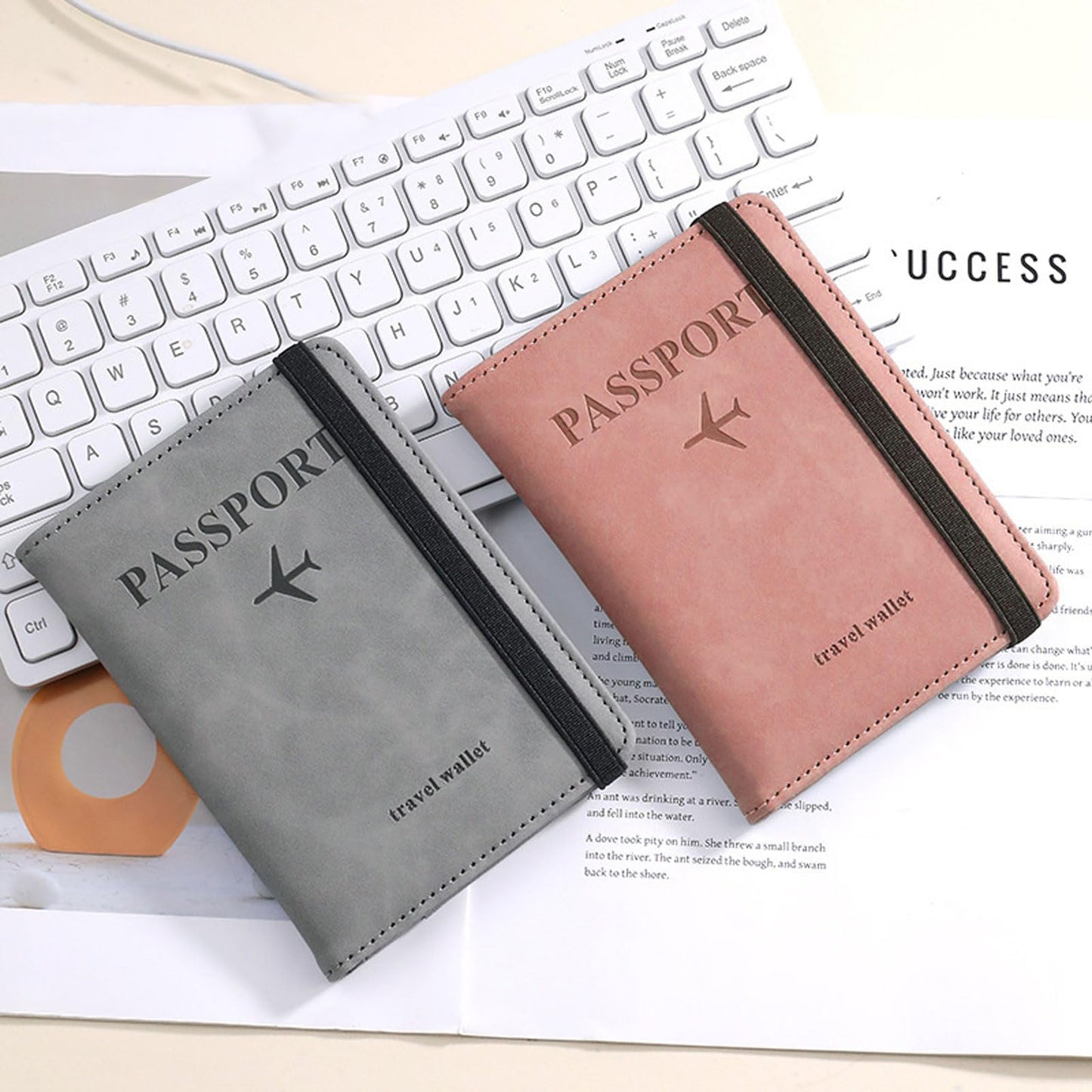 Passport Covers with Multiple Compartments