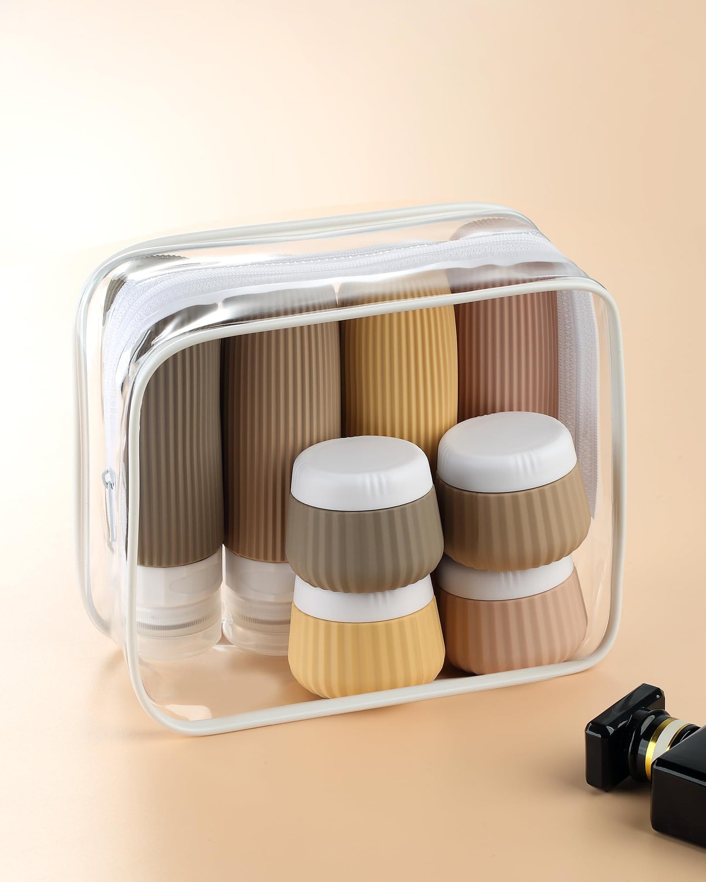 Travel Bottles with Clear Bag