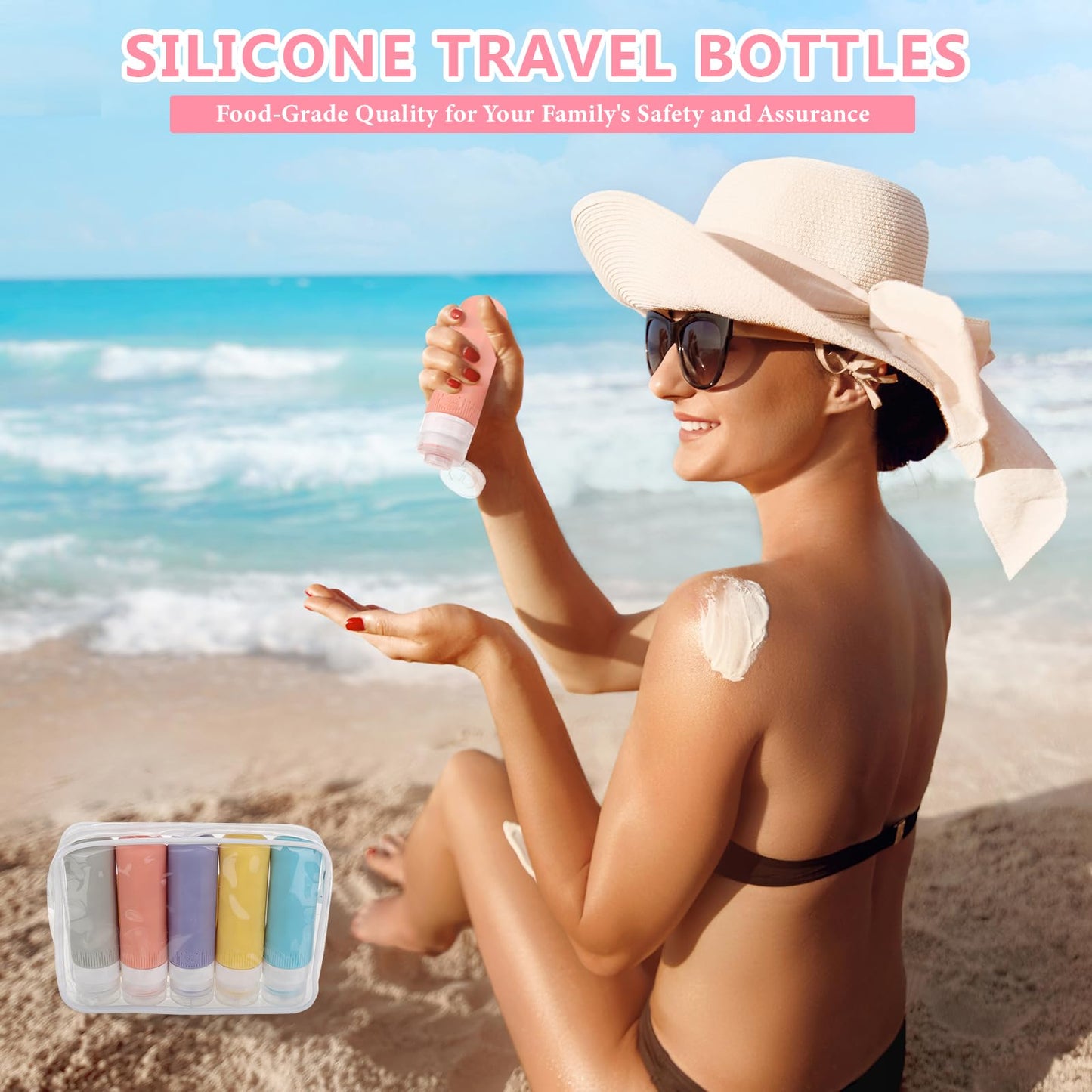 Travel Bottles for Toiletries Multicolor