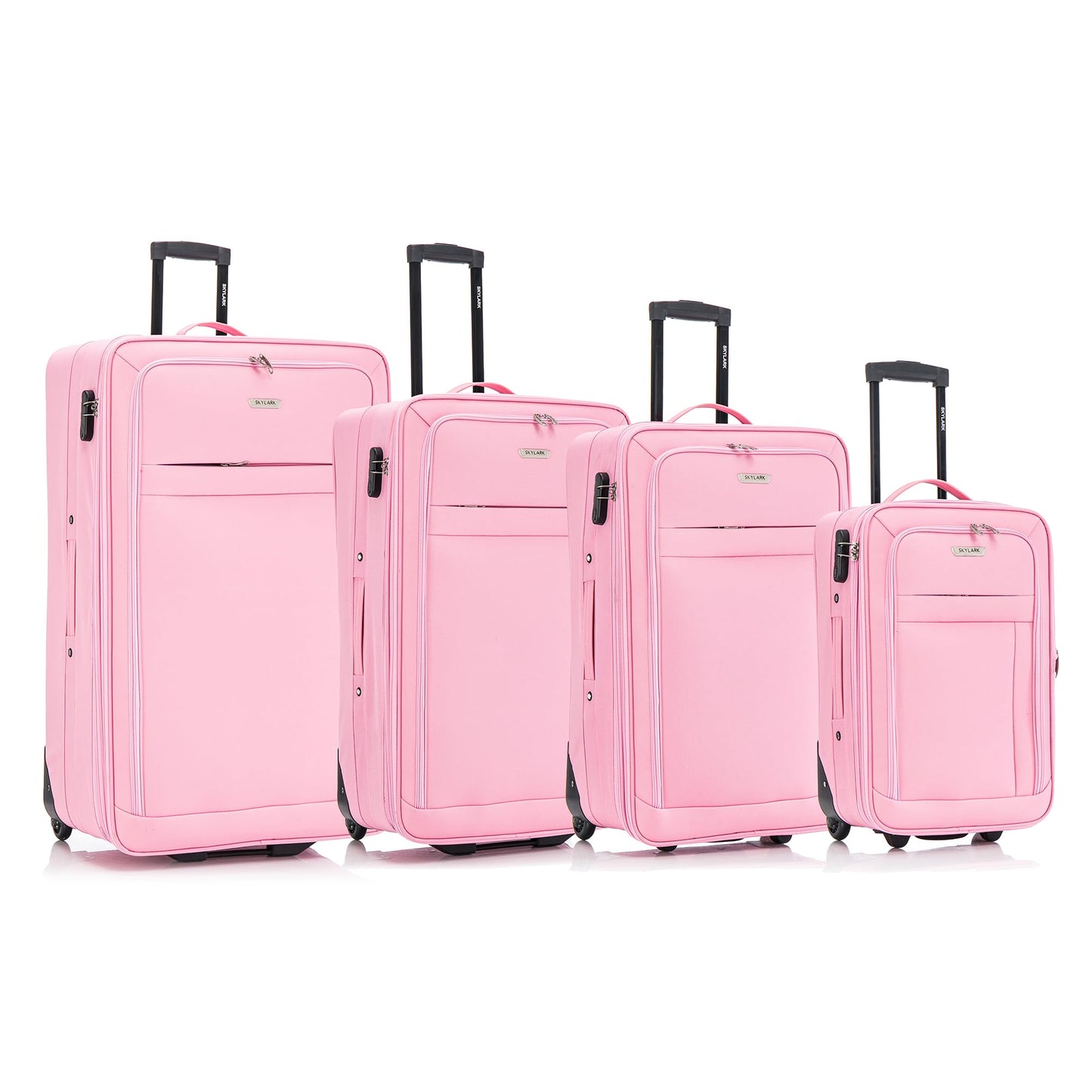 Extra Large Suitcase Pink