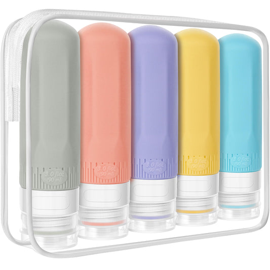 Travel Bottles for Toiletries Multicolor