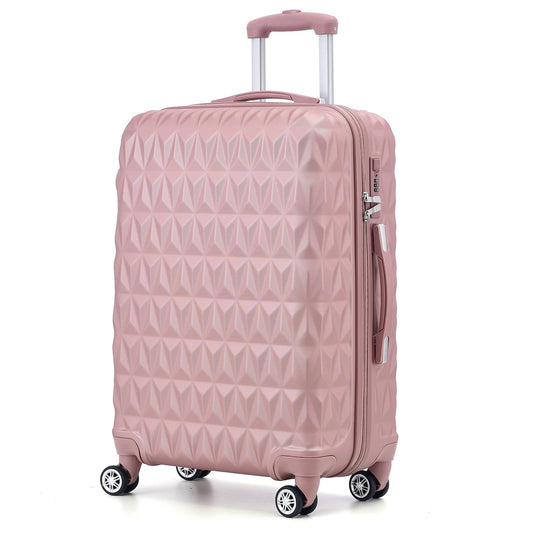 Travel Suitcases Lightweight Rose