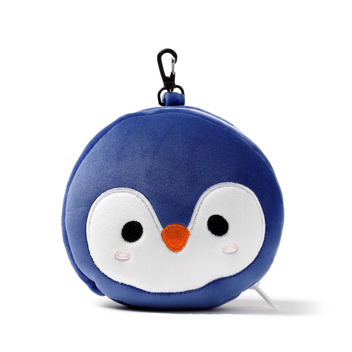 Penguin Round Plush Travel Pillow