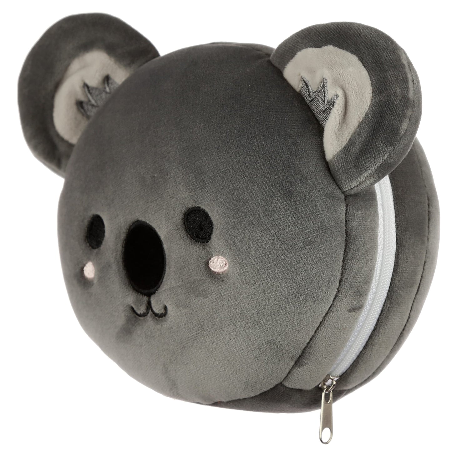 Koala Round Plush Travel Pillow